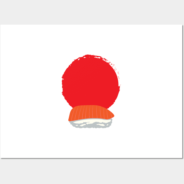 Rising Sushi Wall Art by HyperVillainy